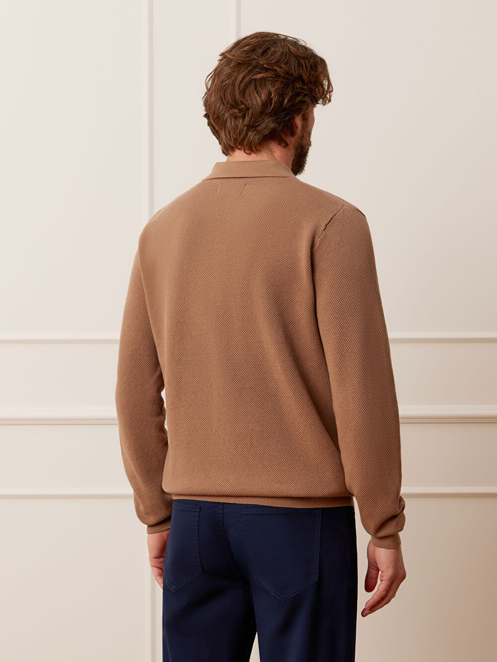 CAMELOWY SWETER LOUIS - 5