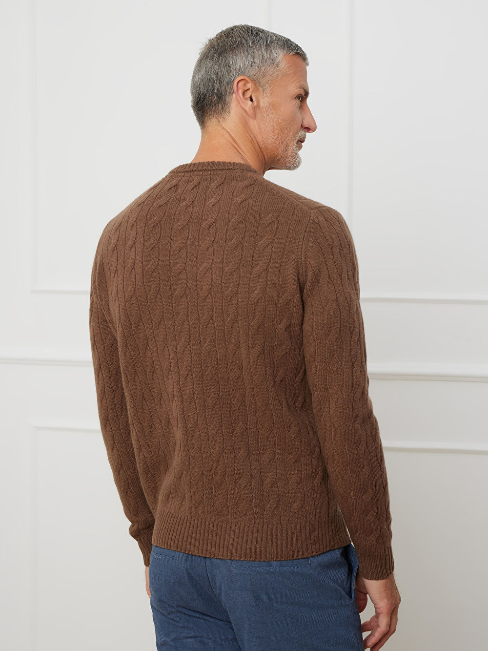 BRĄZOWY SWETER FLINTON - 3