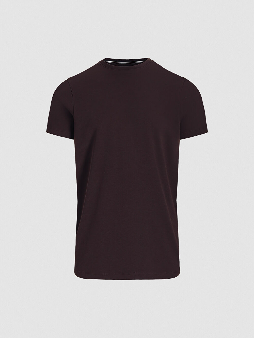 BRĄZOWY T-SHIRT CANDERSON - 2