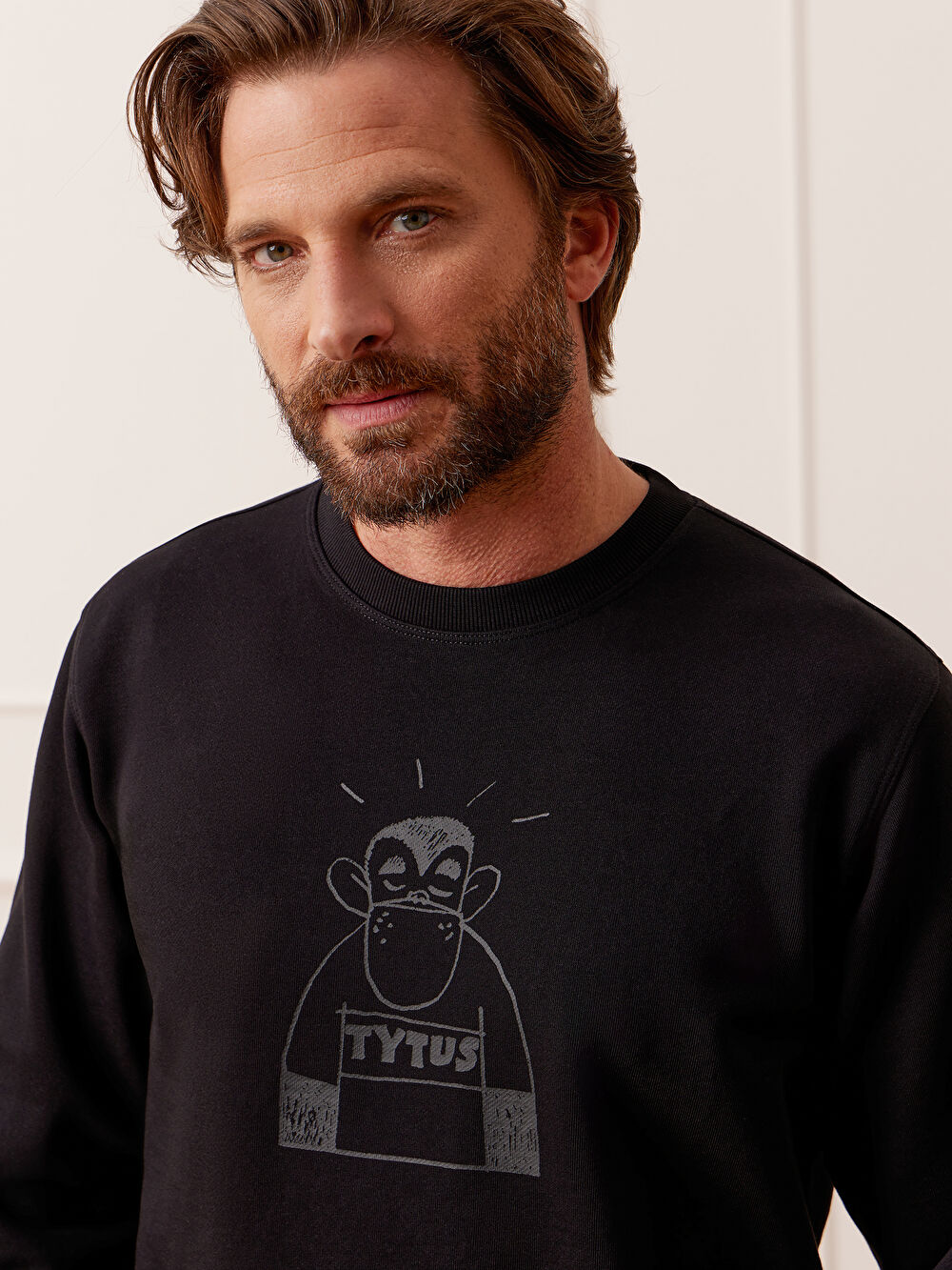 BLUZA CZARNA TYTUS, ROMEK I A'TOMEK - 5