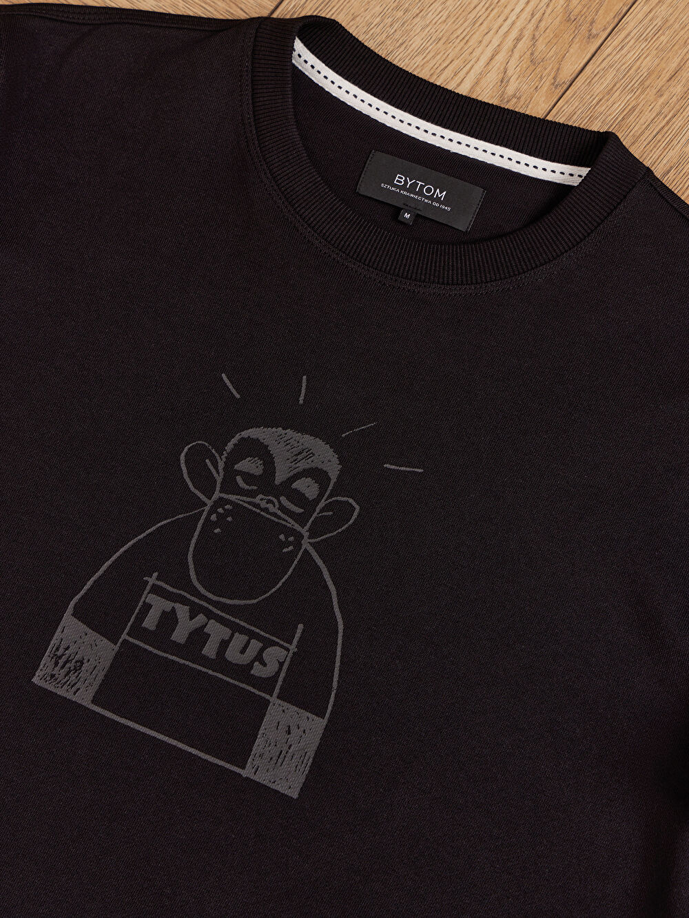 BLUZA CZARNA TYTUS, ROMEK I A'TOMEK - 3