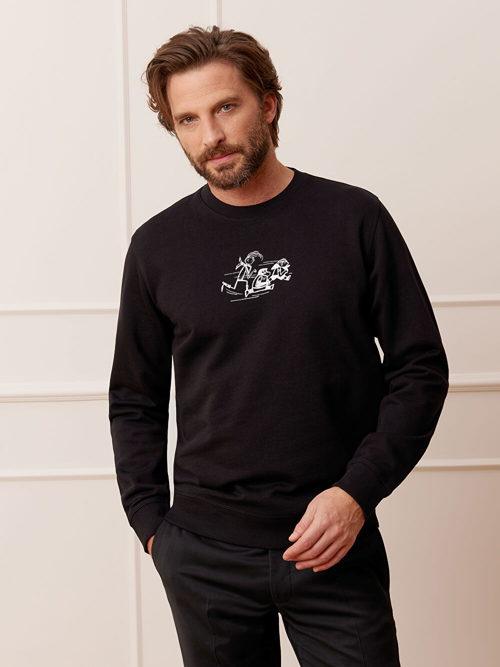 BLUZA CZARNA TYTUS, ROMEK I A'TOMEK - 4