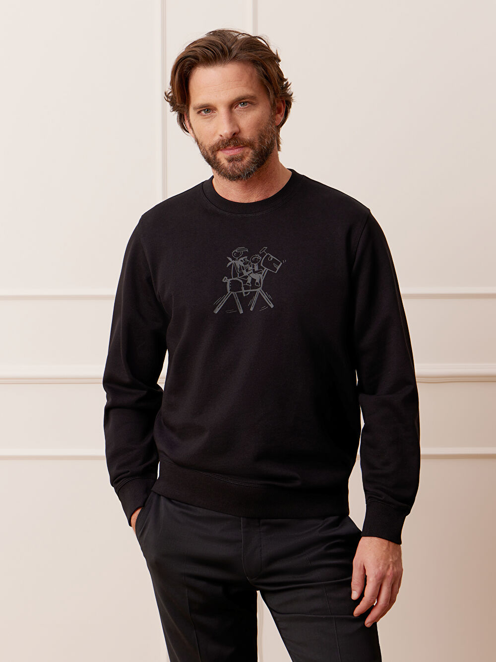 BLUZA CZARNA TYTUS, ROMEK I A'TOMEK - 4