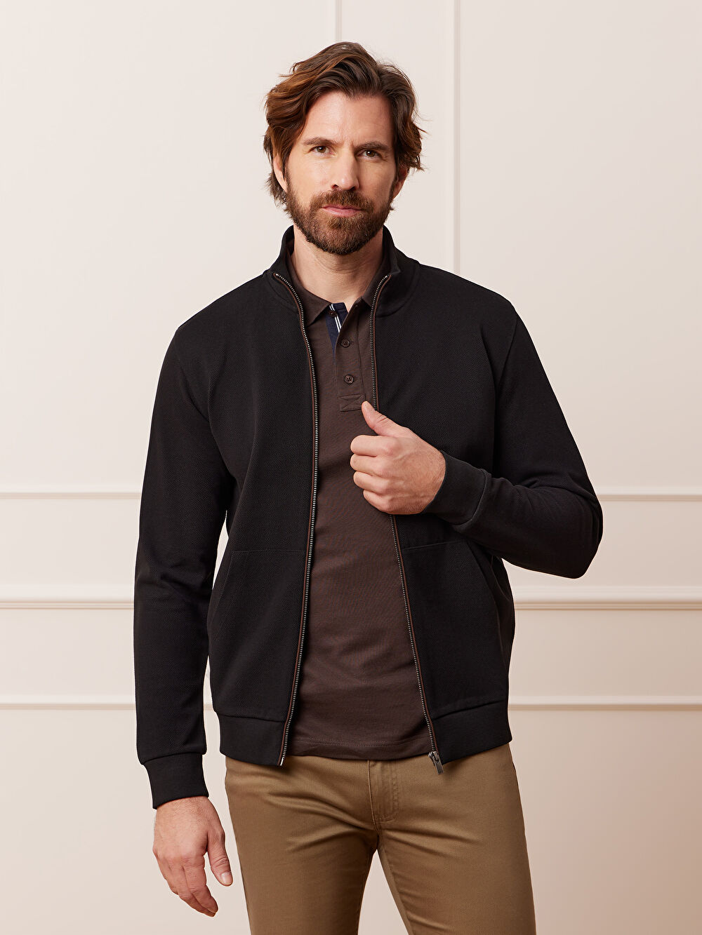 CZARNA BLUZA WARKON - 7