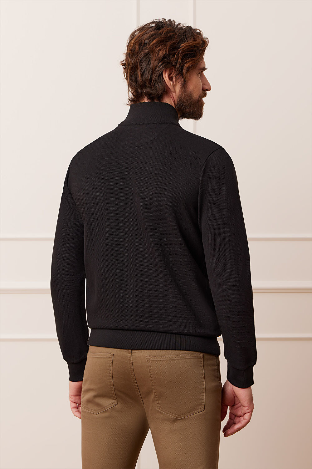 CZARNA BLUZA WARKON - 6