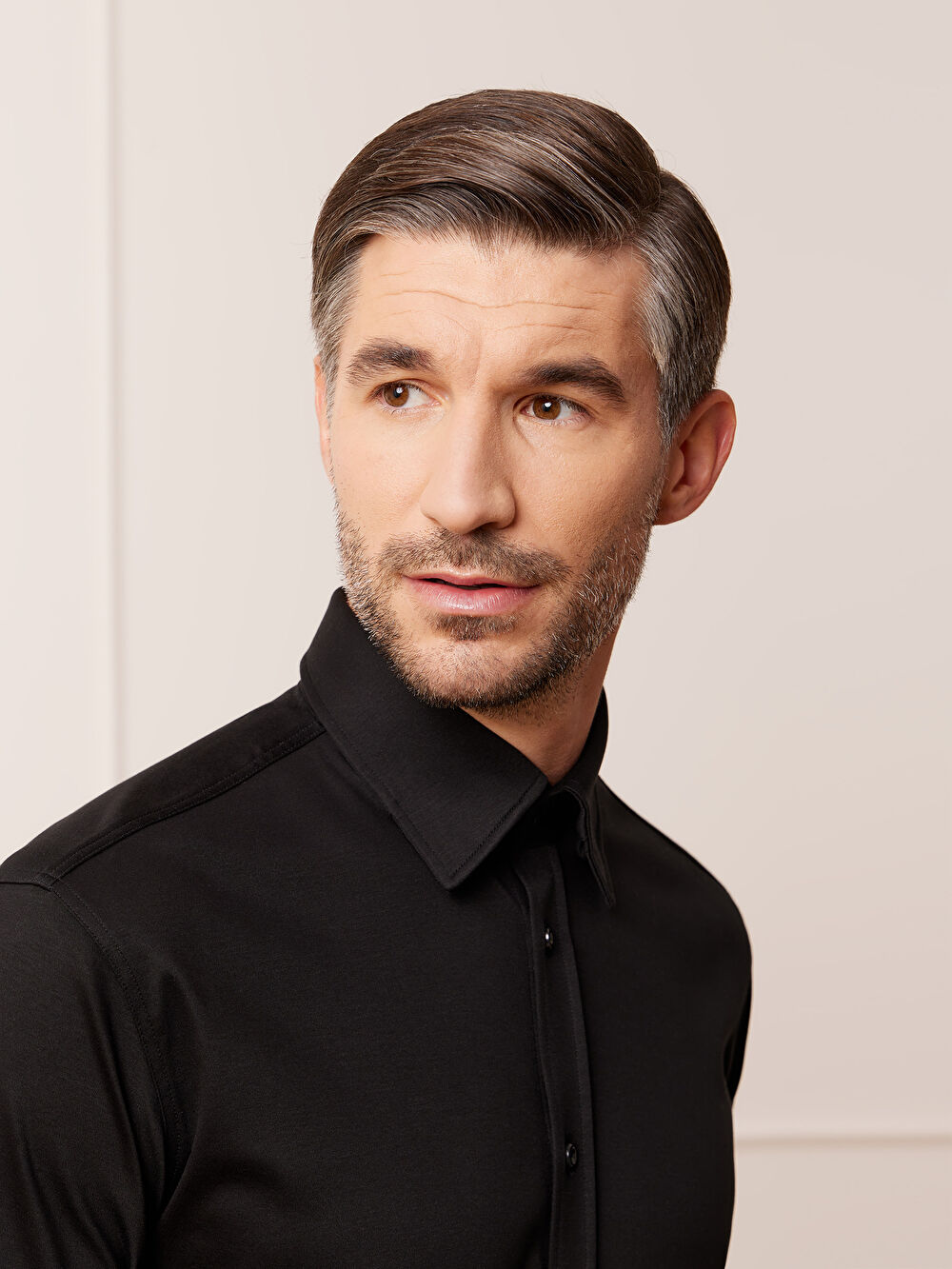 CZARNA KOSZULA CAPRI DŁUGI RĘKAW - 4