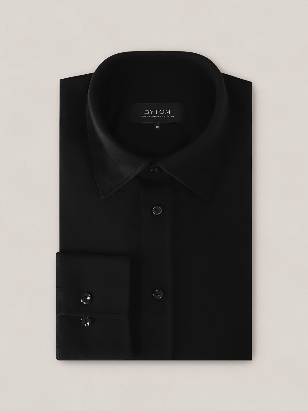 CZARNA KOSZULA CAPRI DŁUGI RĘKAW - 2