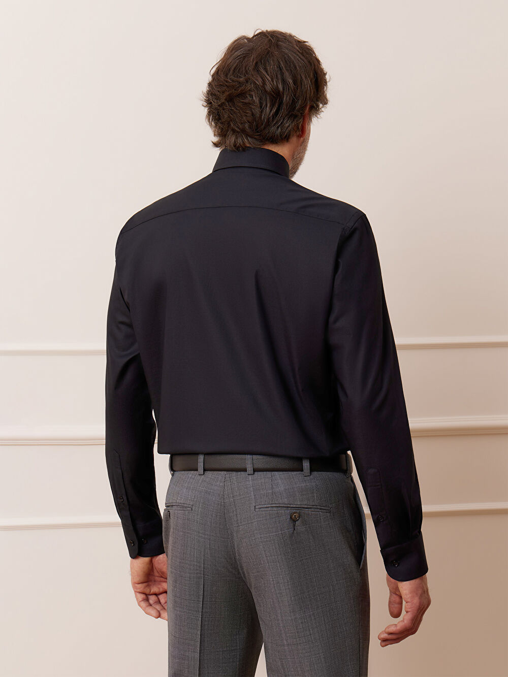 CZARNA KOSZULA ROMA DŁUGI RĘKAW - 4