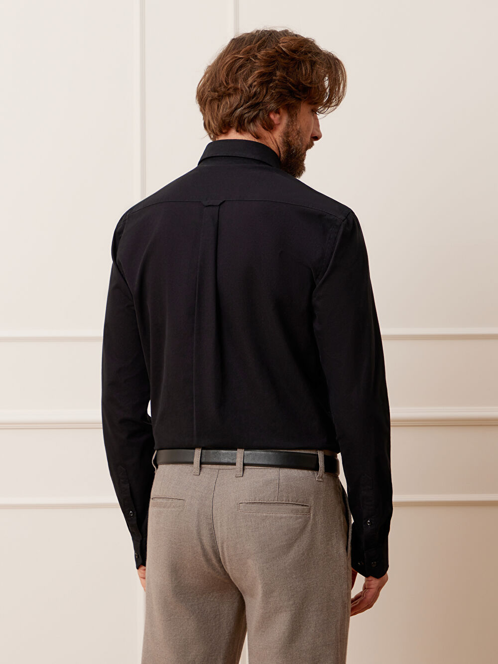 CZARNA KOSZULA MALMO DŁUGI RĘKAW - 6