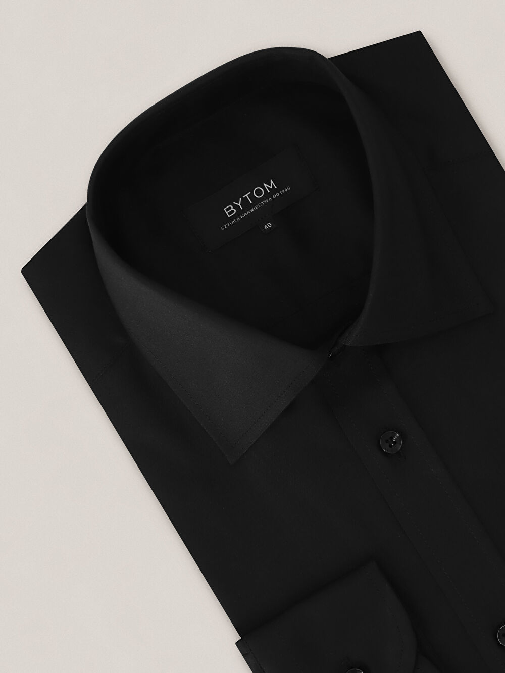 CZARNA KOSZULA ROMA DŁUGI RĘKAW - 3