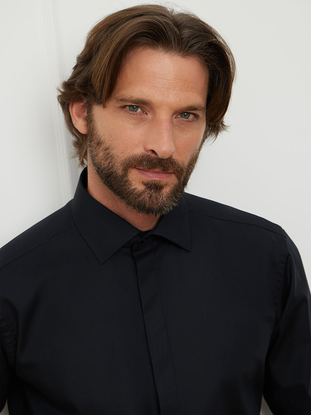 CZARNA KOSZULA ROMA DŁUGI RĘKAW - 7