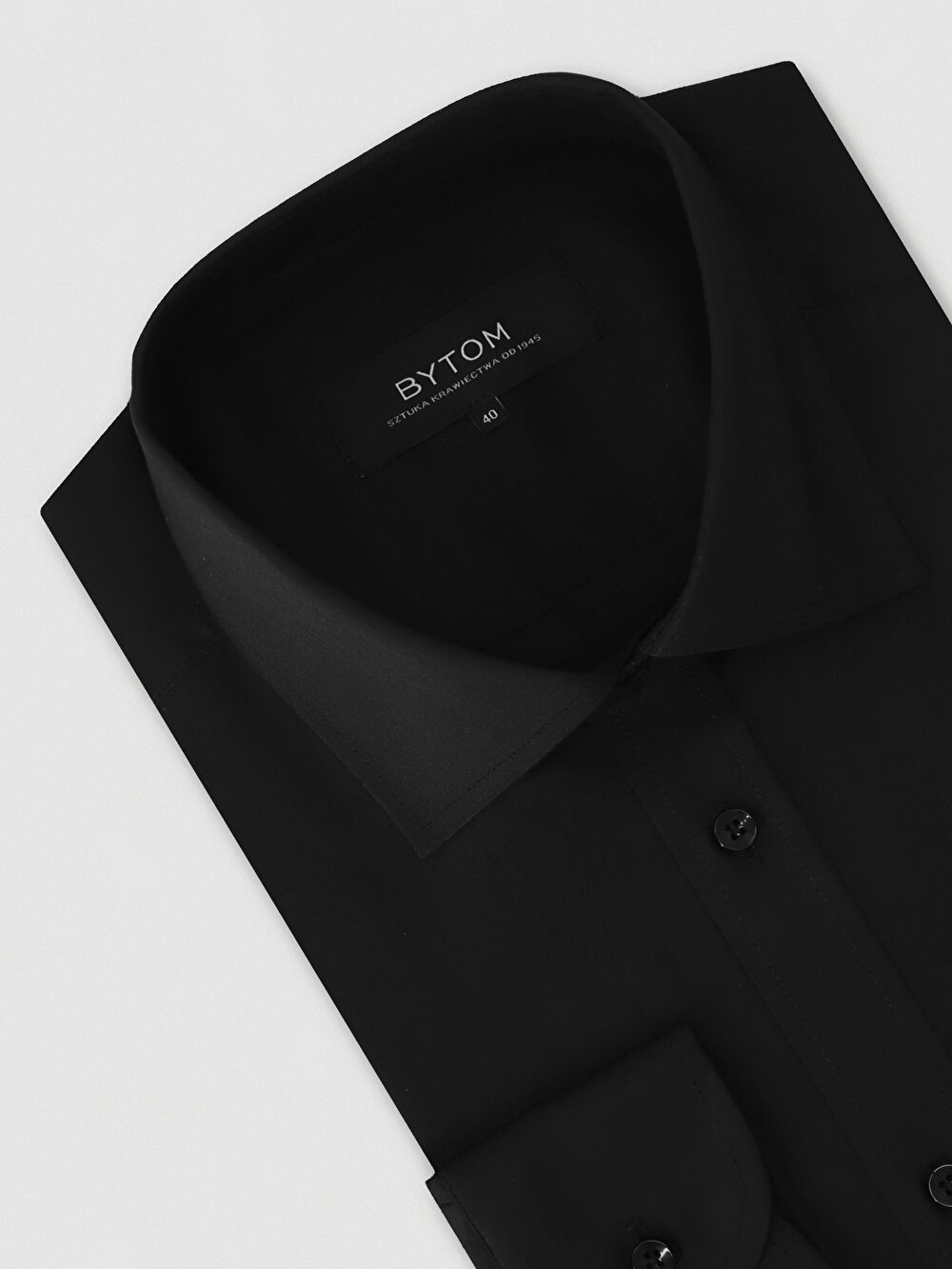 CZARNA KOSZULA ROMA DŁUGI RĘKAW - 3