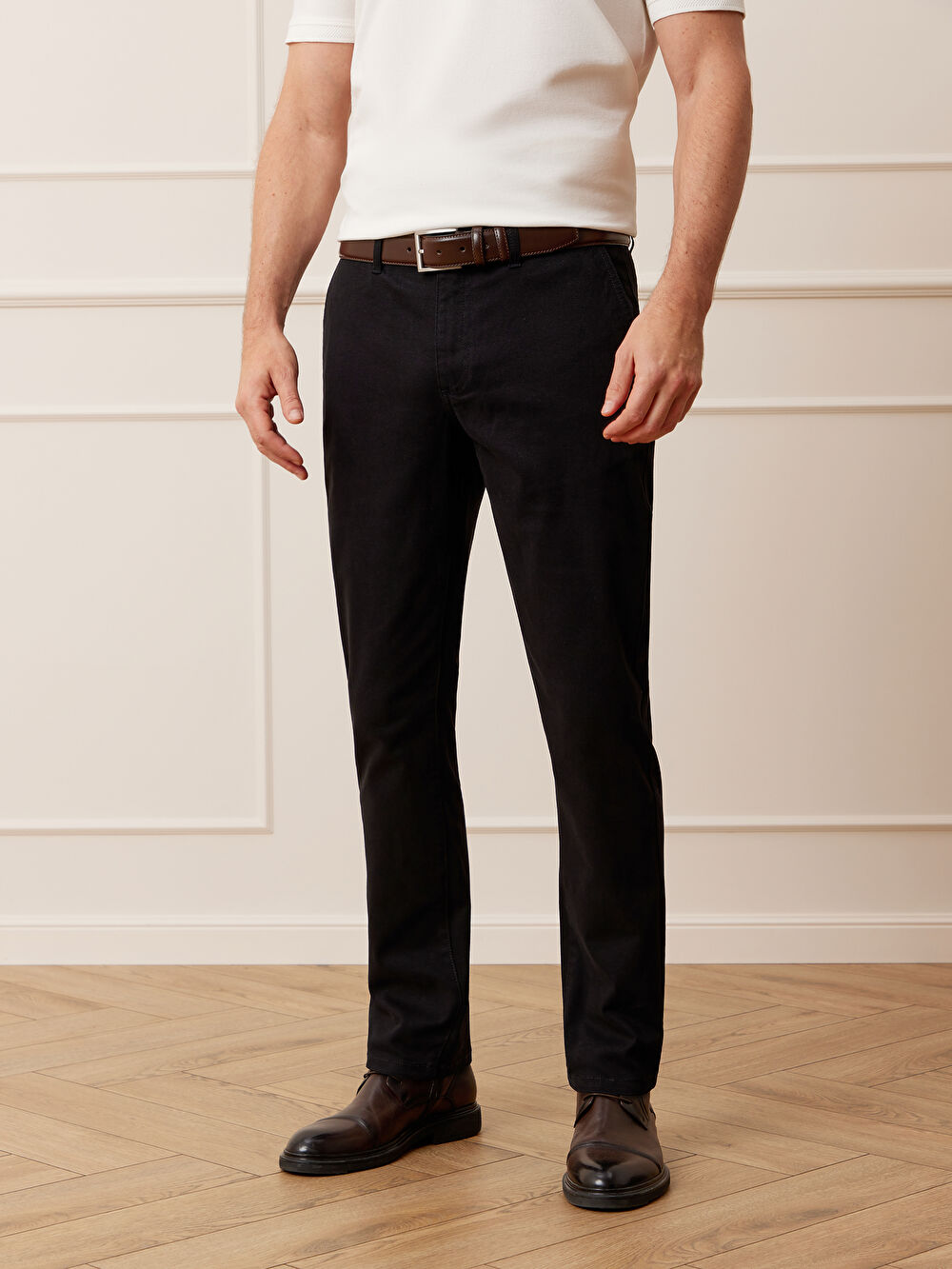 CZARNE SPODNIE LUNGON - 3