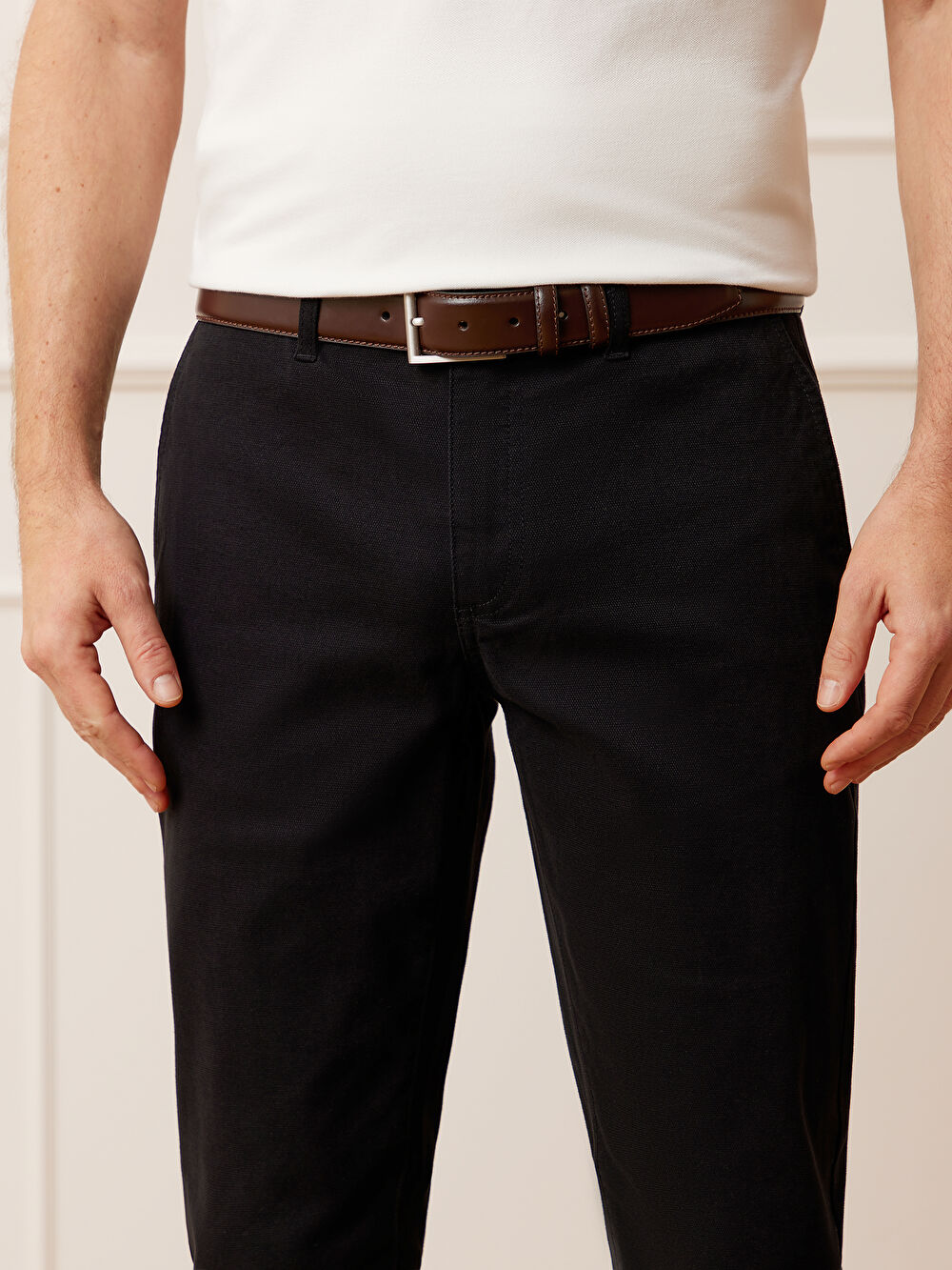 CZARNE SPODNIE LUNGON - 4