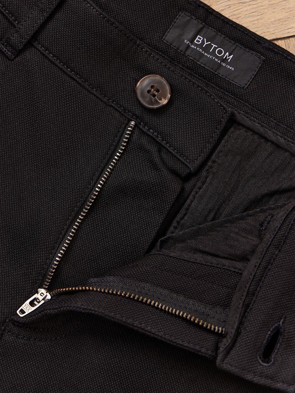 CZARNE SPODNIE WES - 3