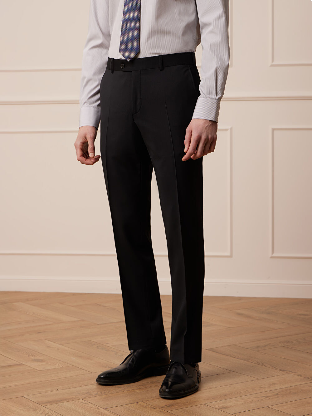 CZARNE SPODNIE GENEVA DO GARNITURU - MIKSUJ I ŁĄCZ - 3