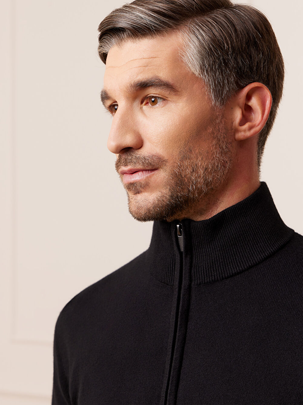 CZARNY KARDIGAN CARROG - 4