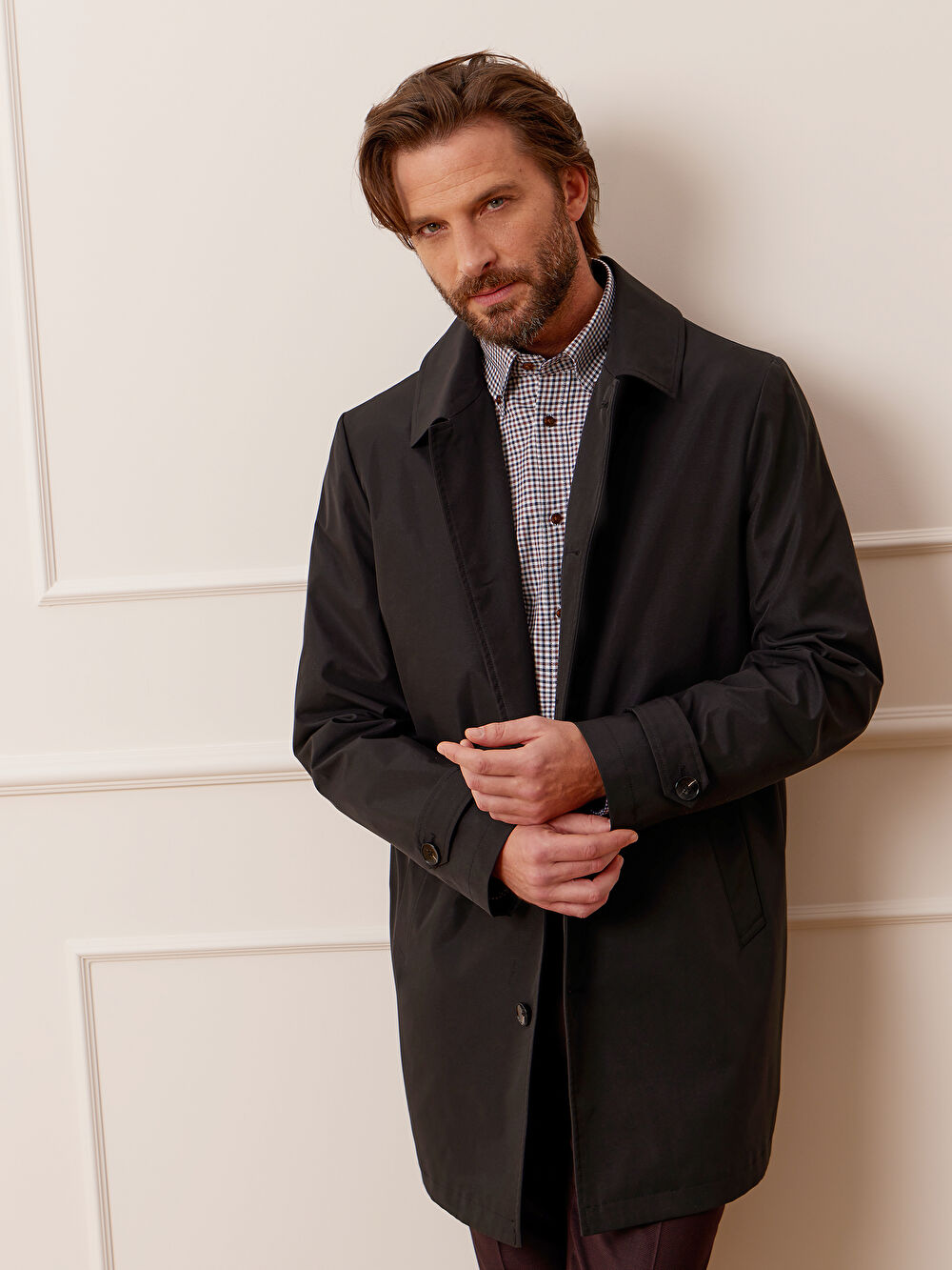 CZARNY PŁASZCZ GRANDE