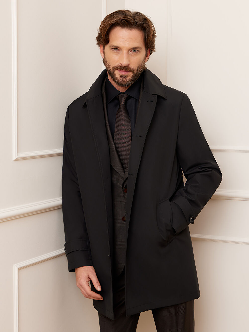 CZARNYY PŁASZCZ METZ - 3