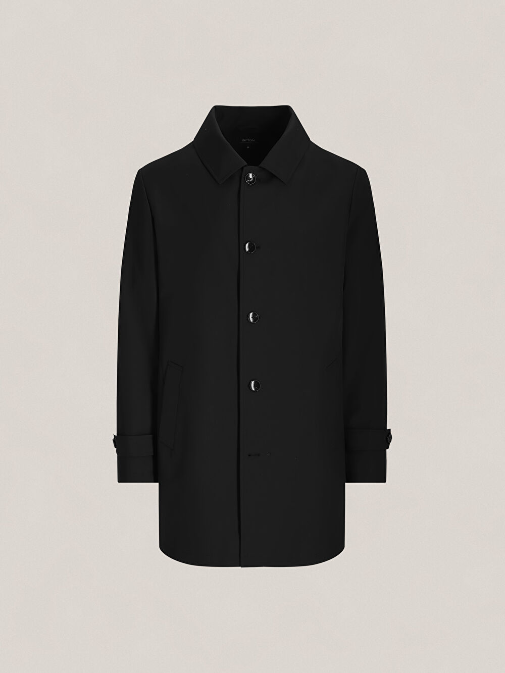 CZARNYY PŁASZCZ METZ - 2