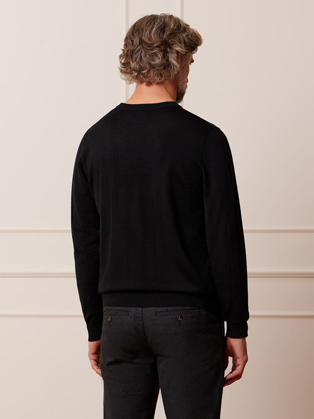 CZARNY SWETER CROXTON - 6