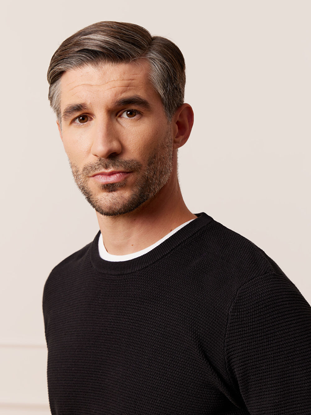 CZARNY SWETER VOLENTE - 2