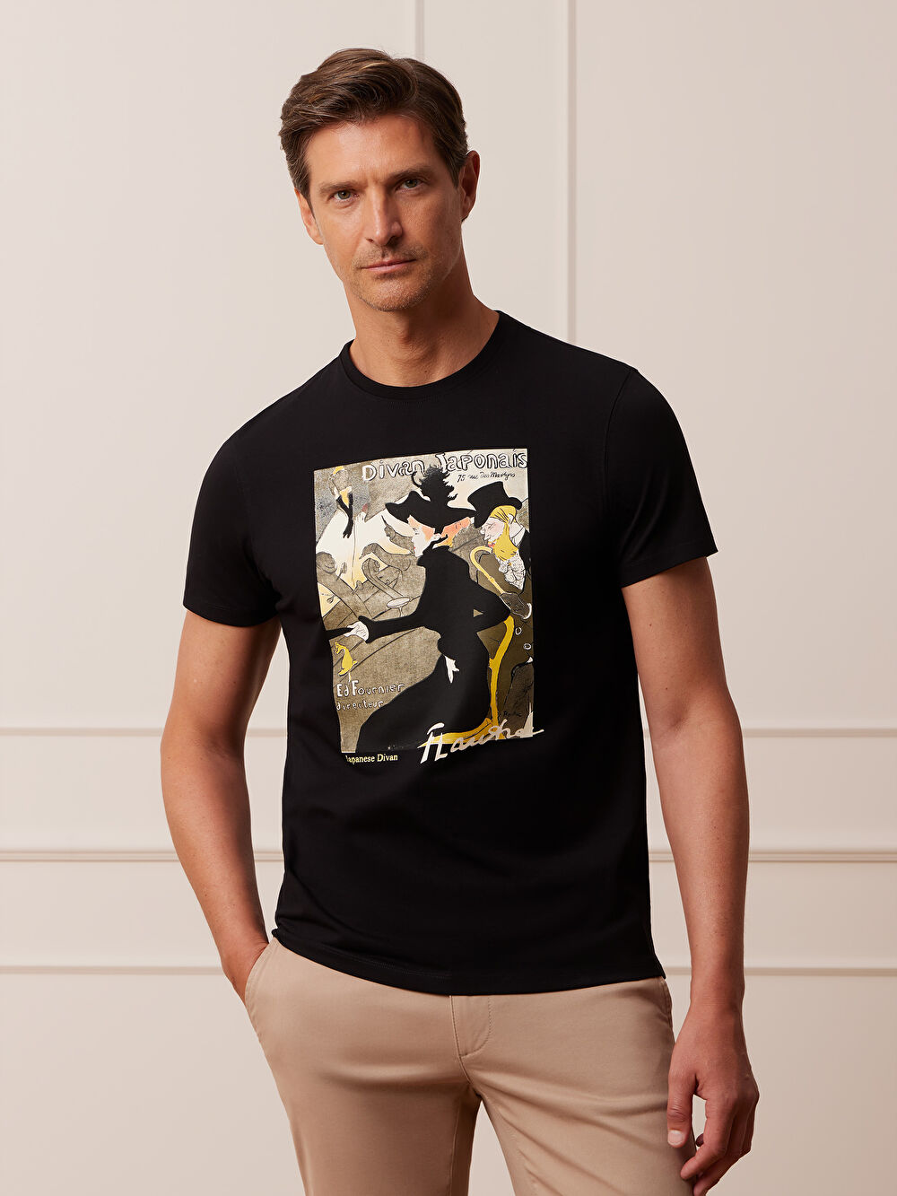 CZARNY T-SHIRT LAUTREC - 3