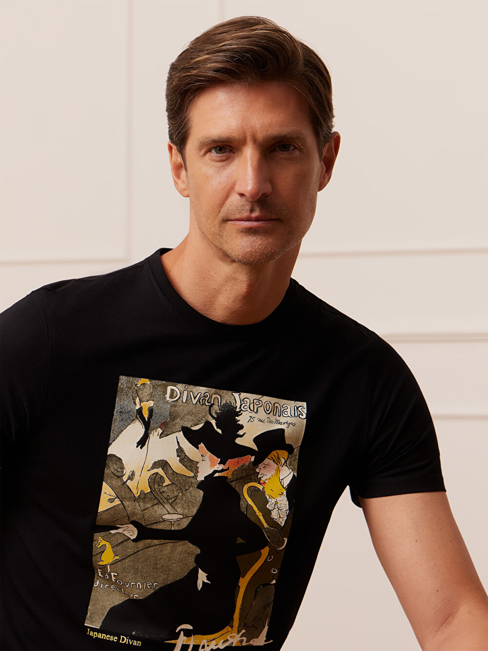CZARNY T-SHIRT LAUTREC - 5