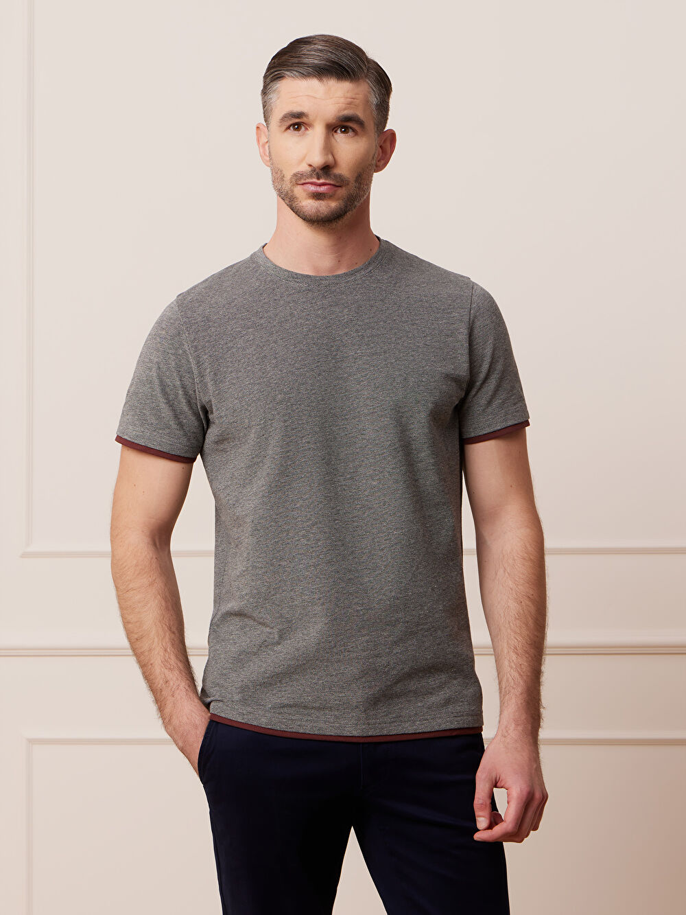 CZARNY T-SHIRT MOCKTREE - 4