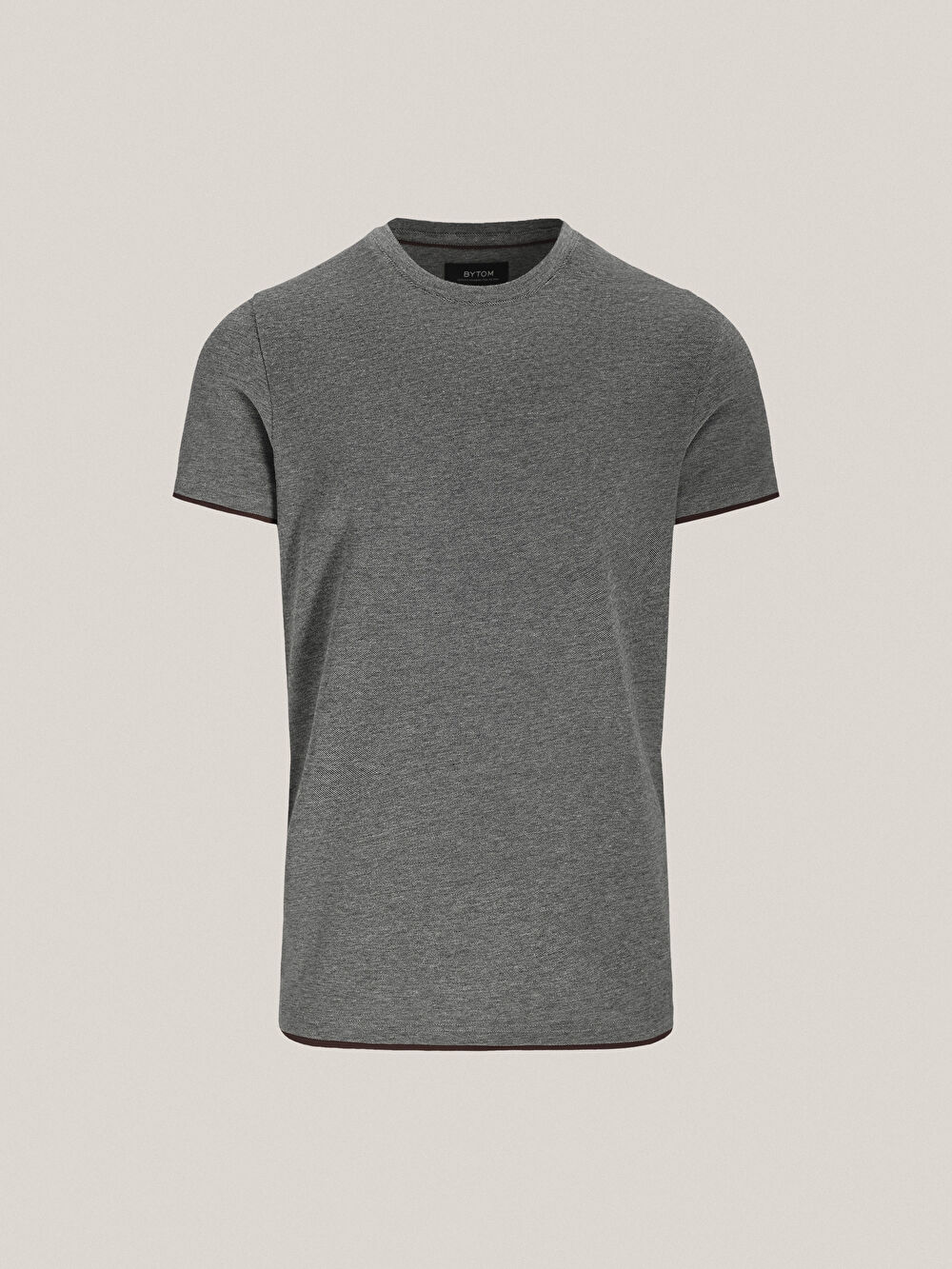CZARNY T-SHIRT MOCKTREE - 2
