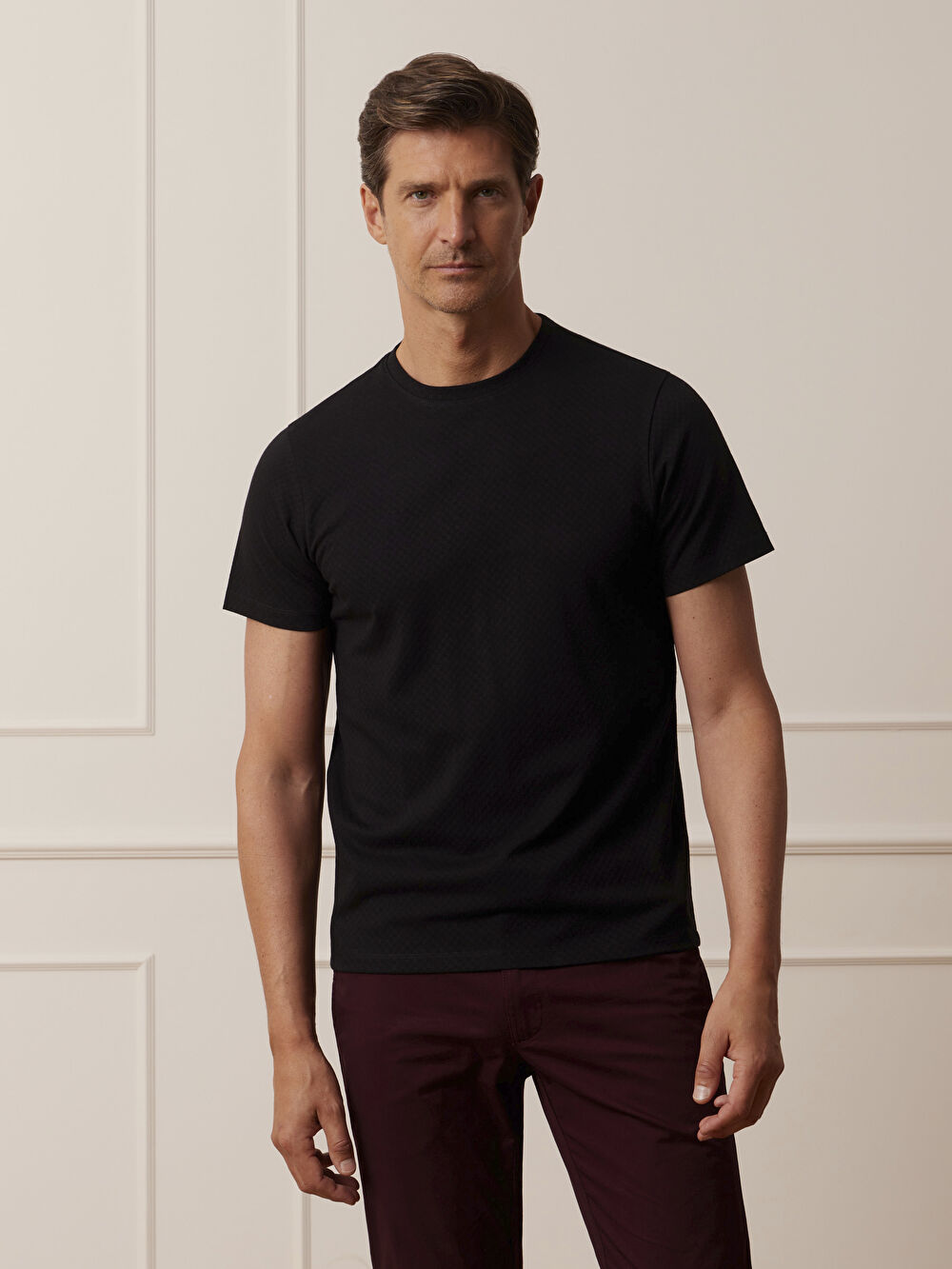 CZARNY T-SHIRT BRANSCOMBE - 4
