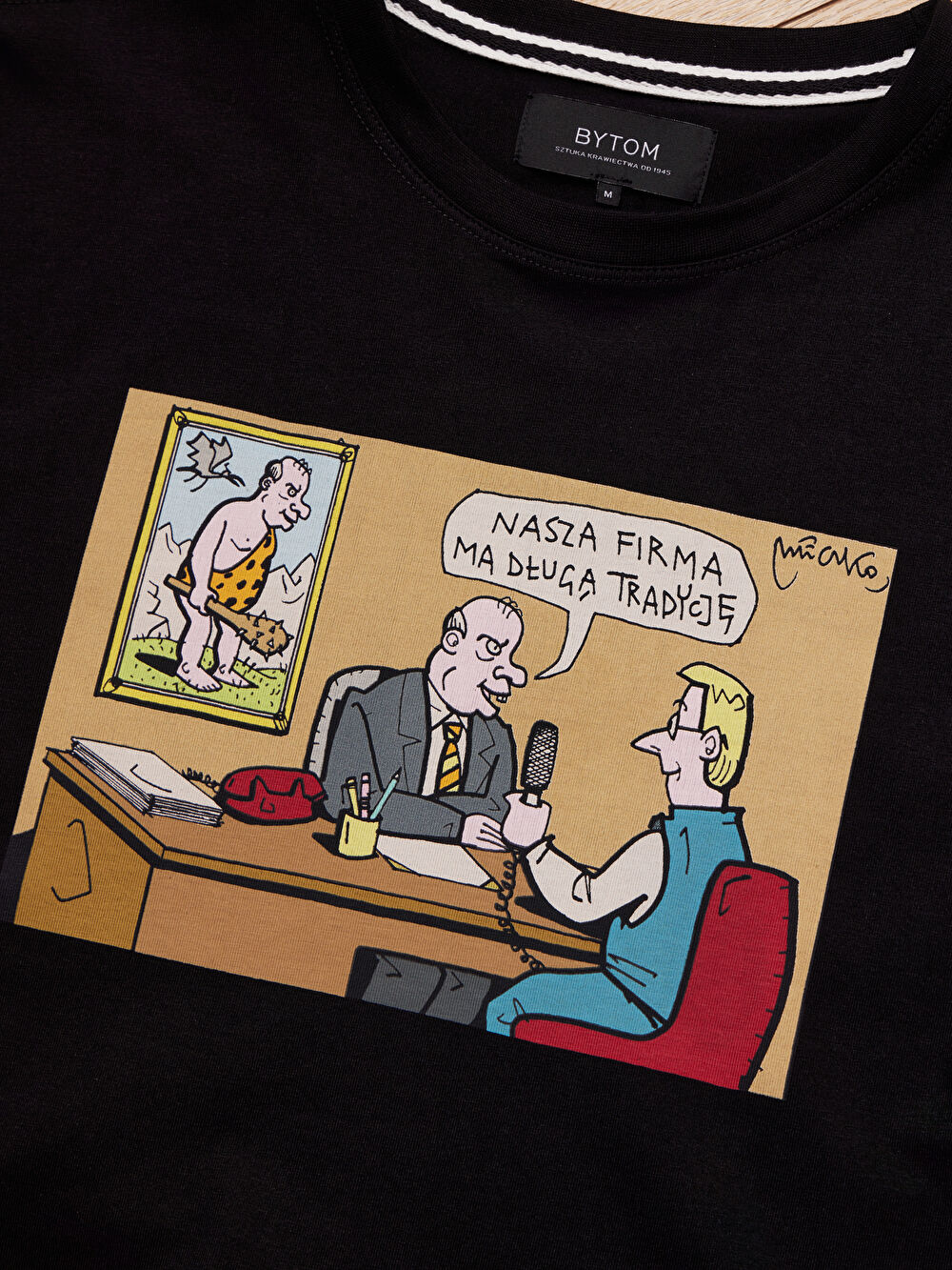 CZARNY T-SHIRT MLECZKO - 3