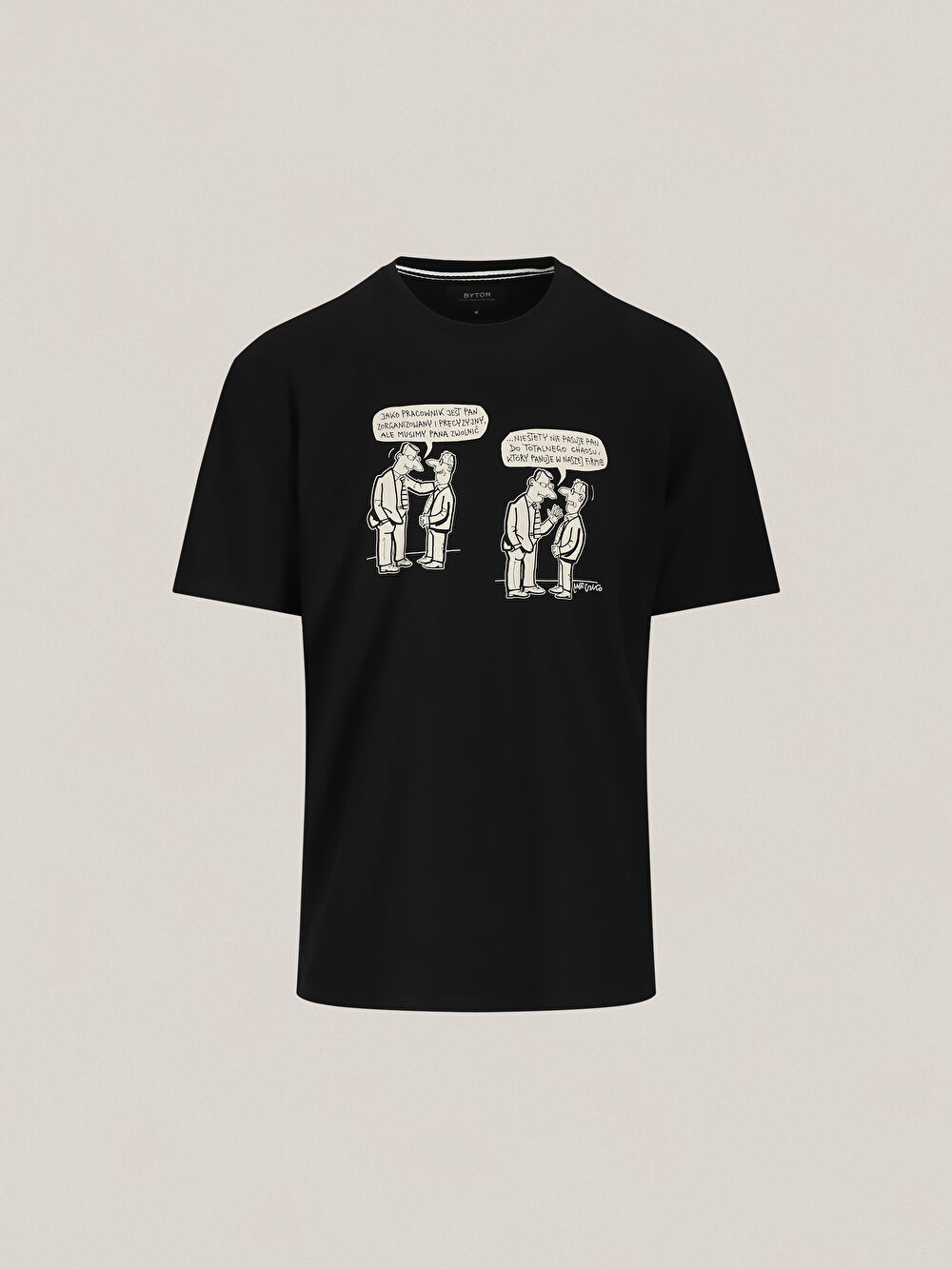 CZARNY T-SHIRT MLECZKO - 2