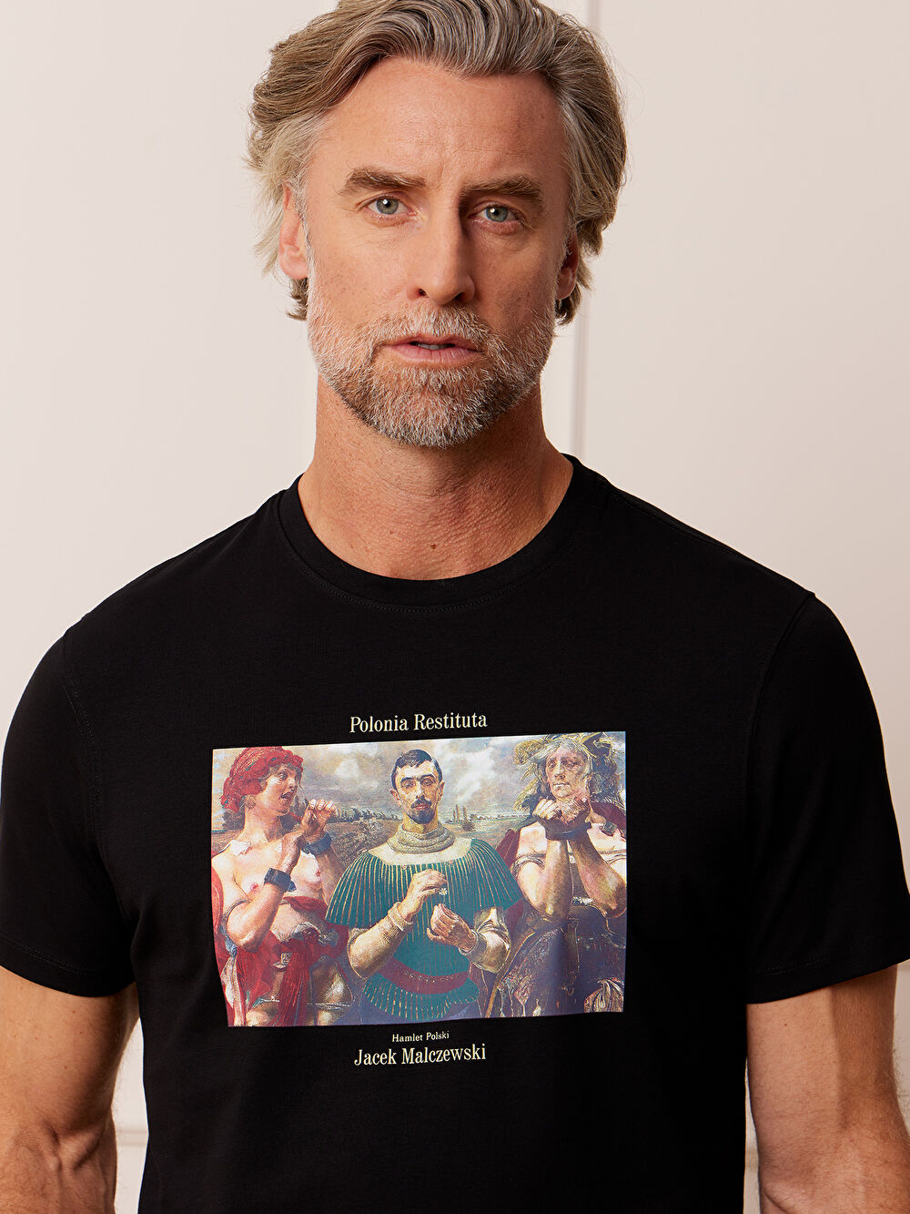 CZARNY T-SHIRT MALCZEWSKI - 4