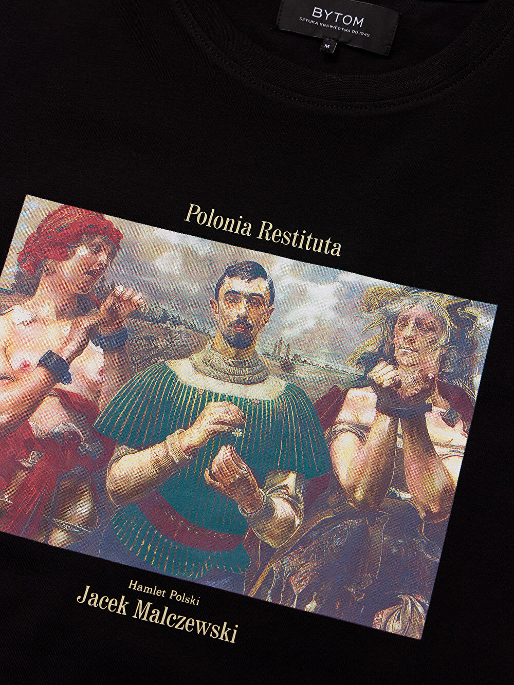 CZARNY T-SHIRT MALCZEWSKI - 2