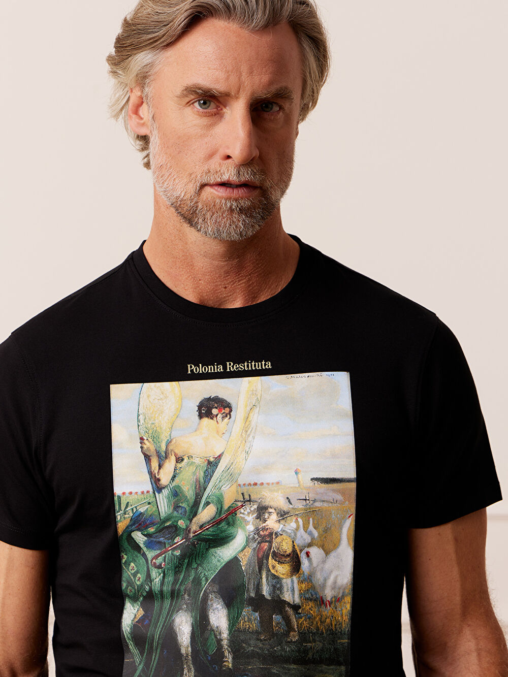 CZARNY T-SHIRT MALCZEWSKI - 5