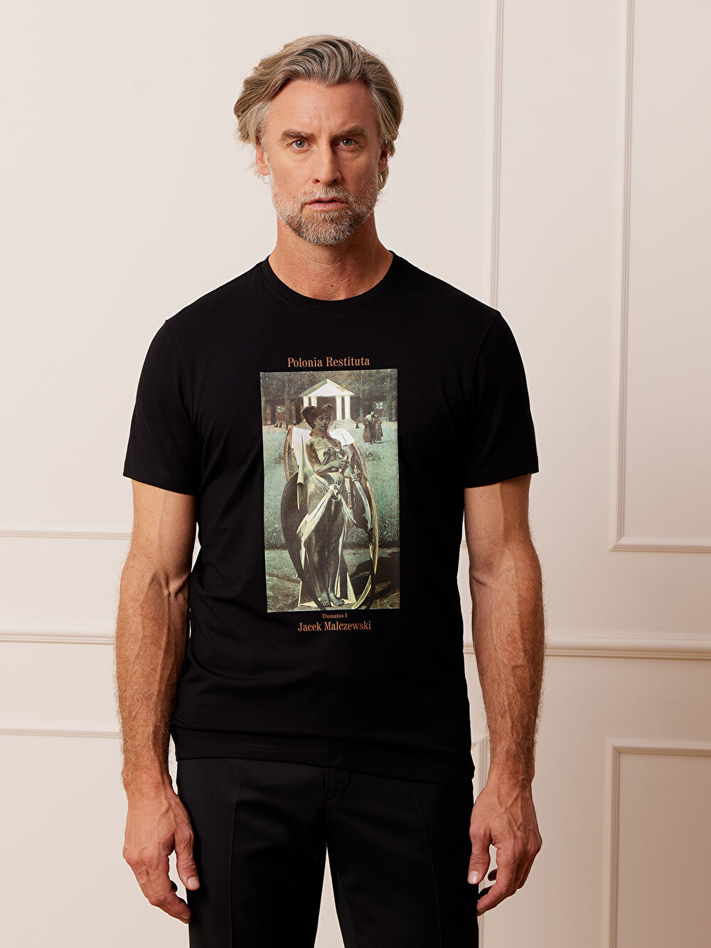 CZARNY T-SHIRT MALCZEWSKI - 3
