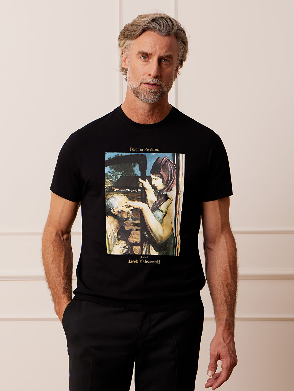 CZARNY T-SHIRT MALCZEWSKI - 3