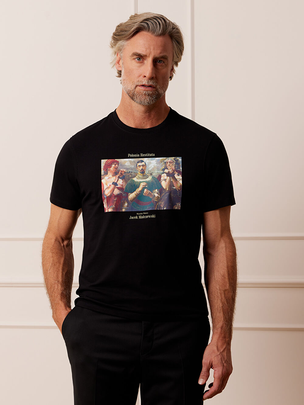 CZARNY T-SHIRT MALCZEWSKI - 3