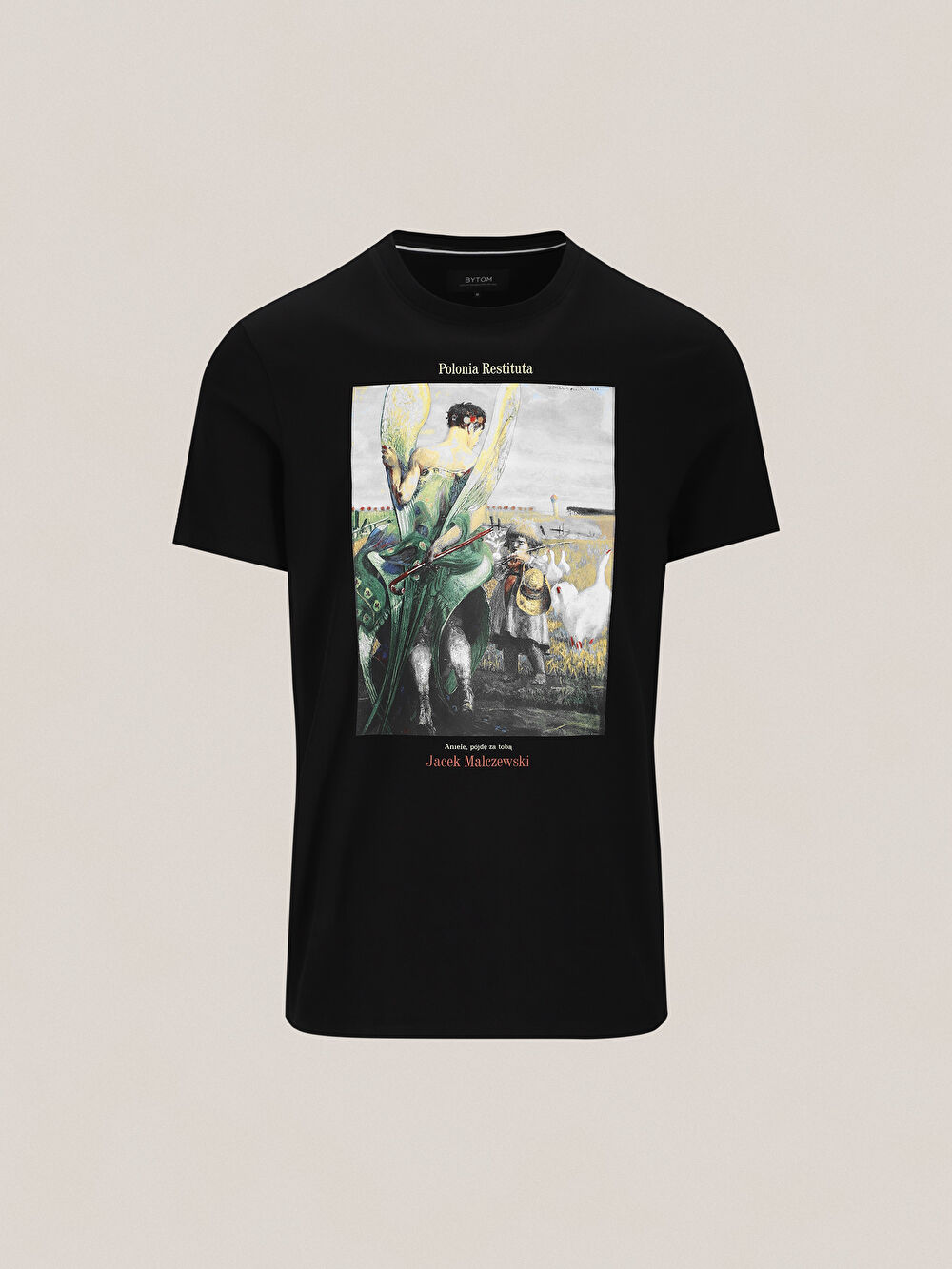 CZARNY T-SHIRT MALCZEWSKI - 2