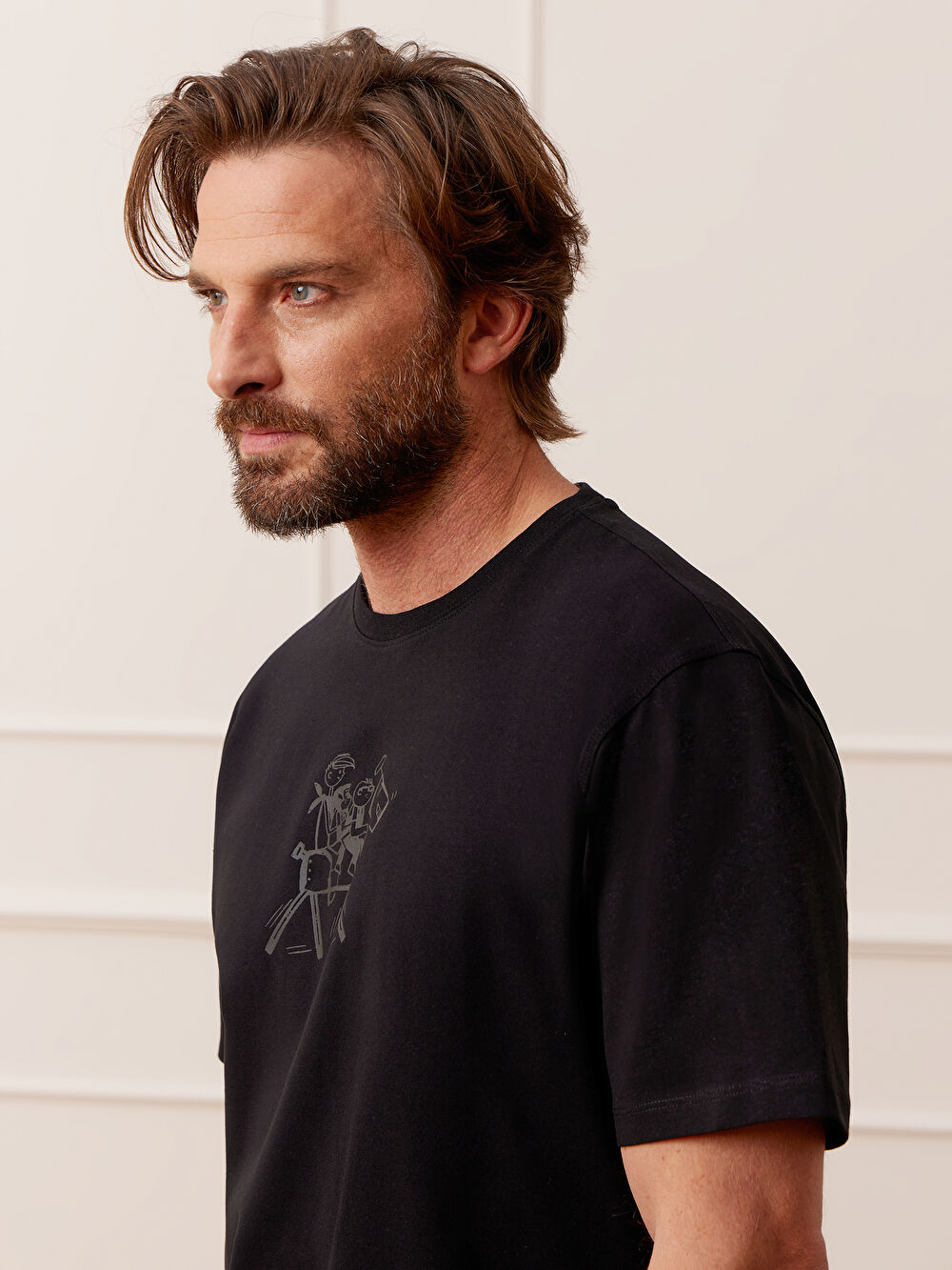 T-SHIRT CZARNY TYTUS, ROMEK I A'TOMEK - 5