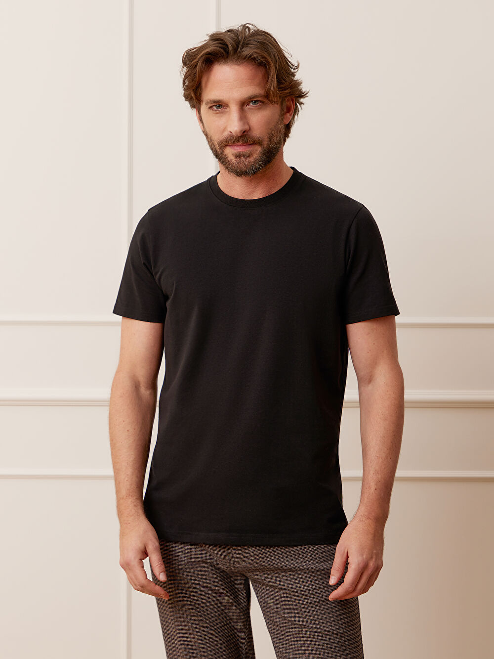 CZARNY T-SHIRT BELSAY - 4