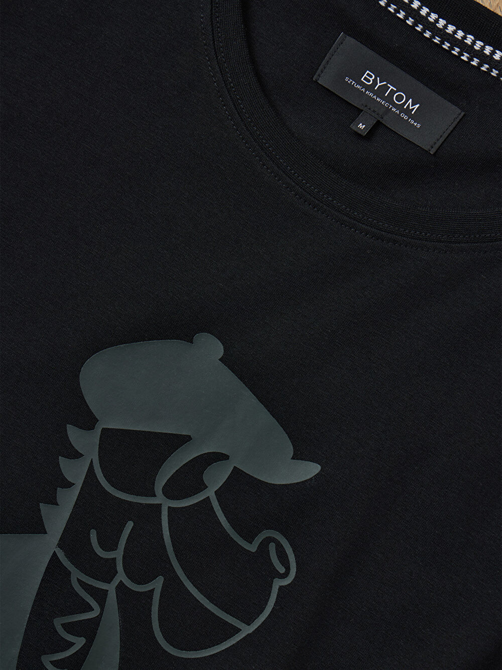 CZARNY T-SHIRT DON PEDRO - 5