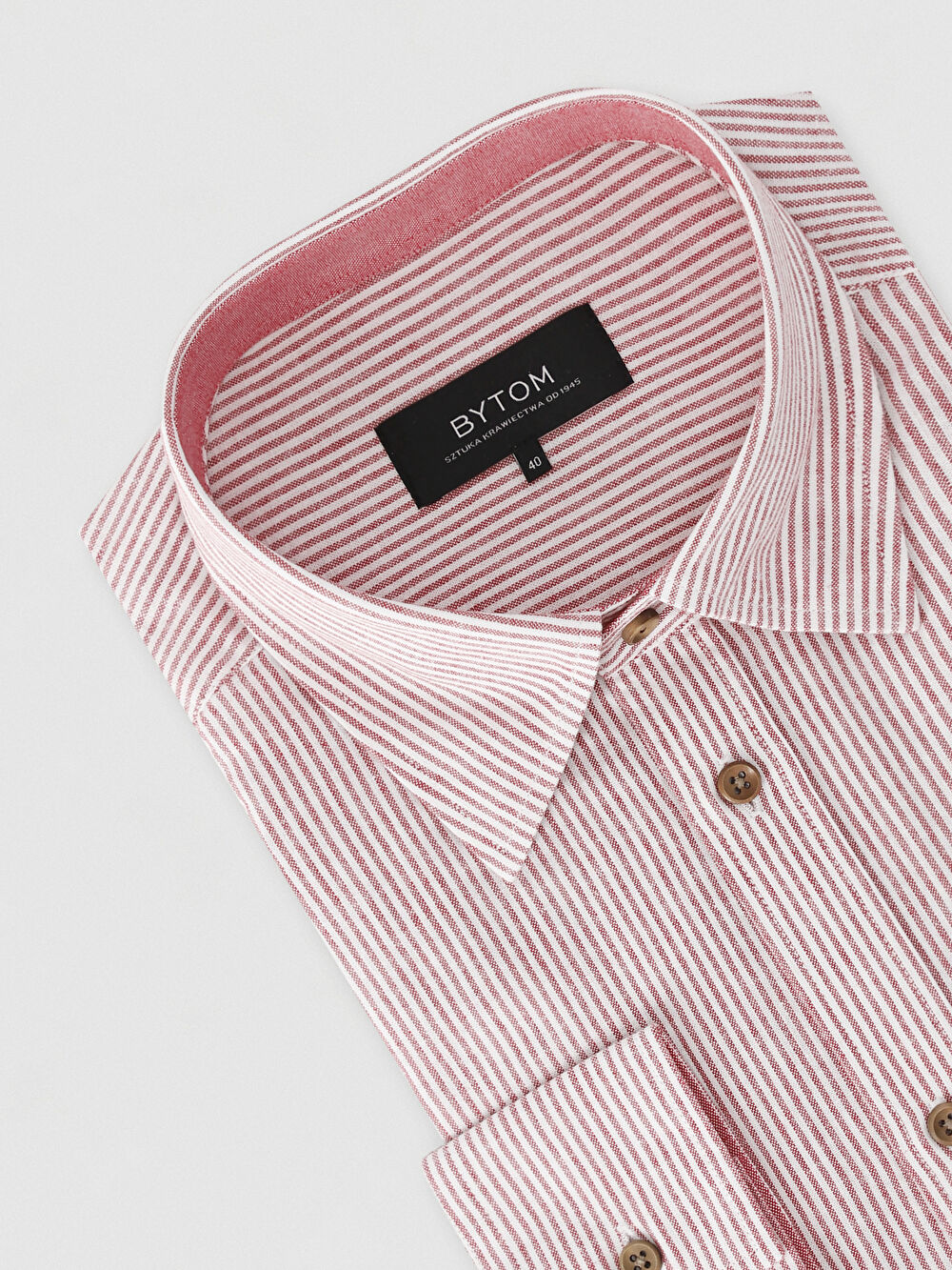 CZERWONA KOSZULA CAPRI DŁUGI RĘKAW - 3