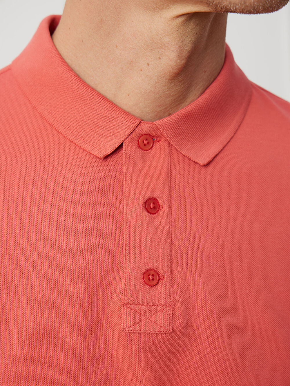CZERWONE POLO NEWIN - 4