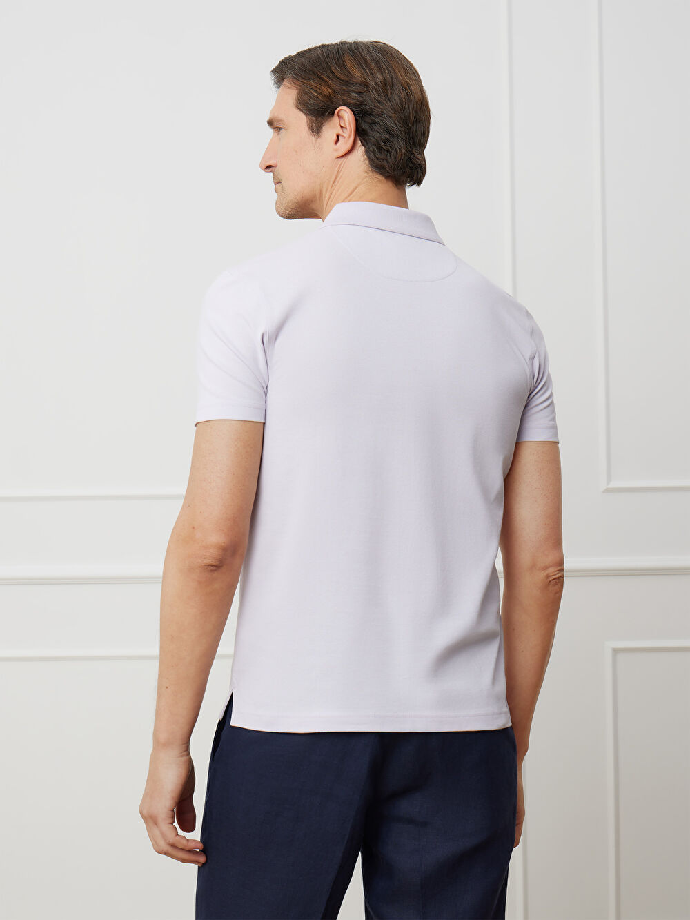 FIOLETOWE POLO NEWIN - 3
