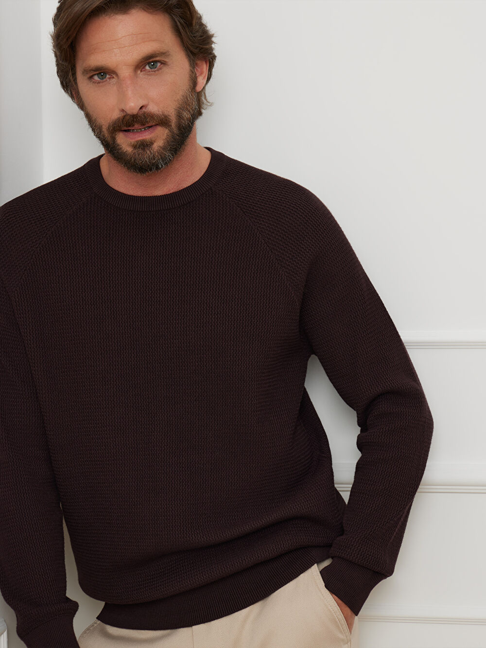 FIOLETOWY SWETER KINLAY - 5