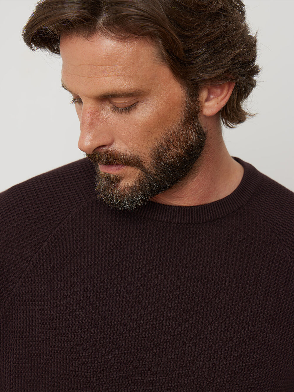 FIOLETOWY SWETER KINLAY - 4