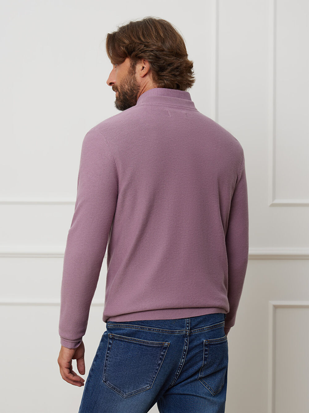 FIOLETOWY SWETER ANTON - 3