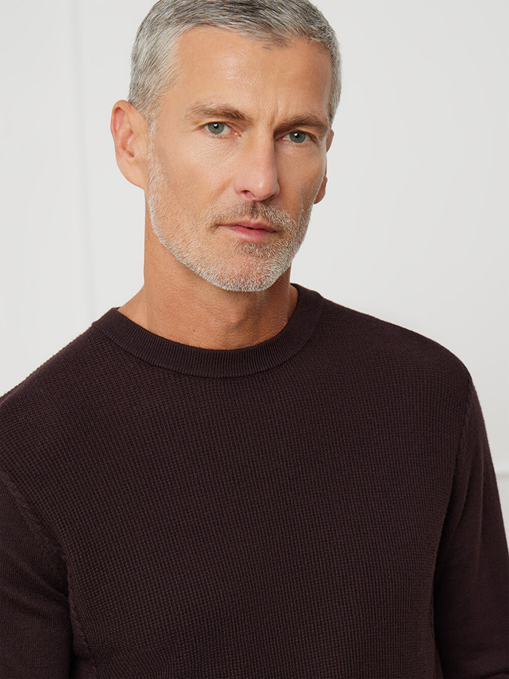 FIOLETOWY SWETER WARREN - 4